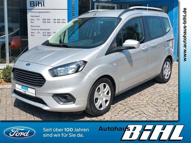 Polarsilber metallic Gebraucht 2021 Ford Tourneo Courier Van / Kleinbus | 15.790 € (Fairer Preis) - Bild 1/4