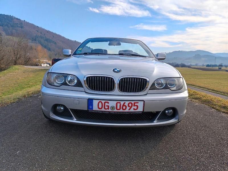 Gebraucht BMW 320 Cabriolet Sport Line 170 PS (125 kW) 2004 Silber Cabrio