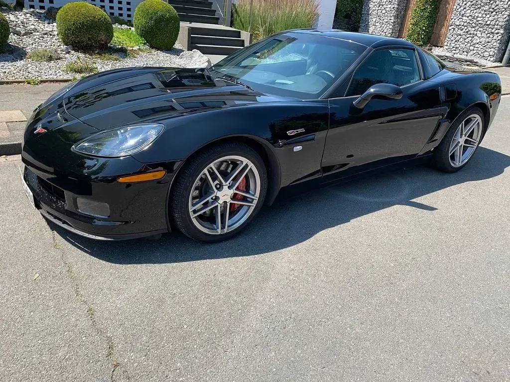 Gebraucht Corvette Z06 513 PS (377 kW) 2007 Schwarz Coupé
