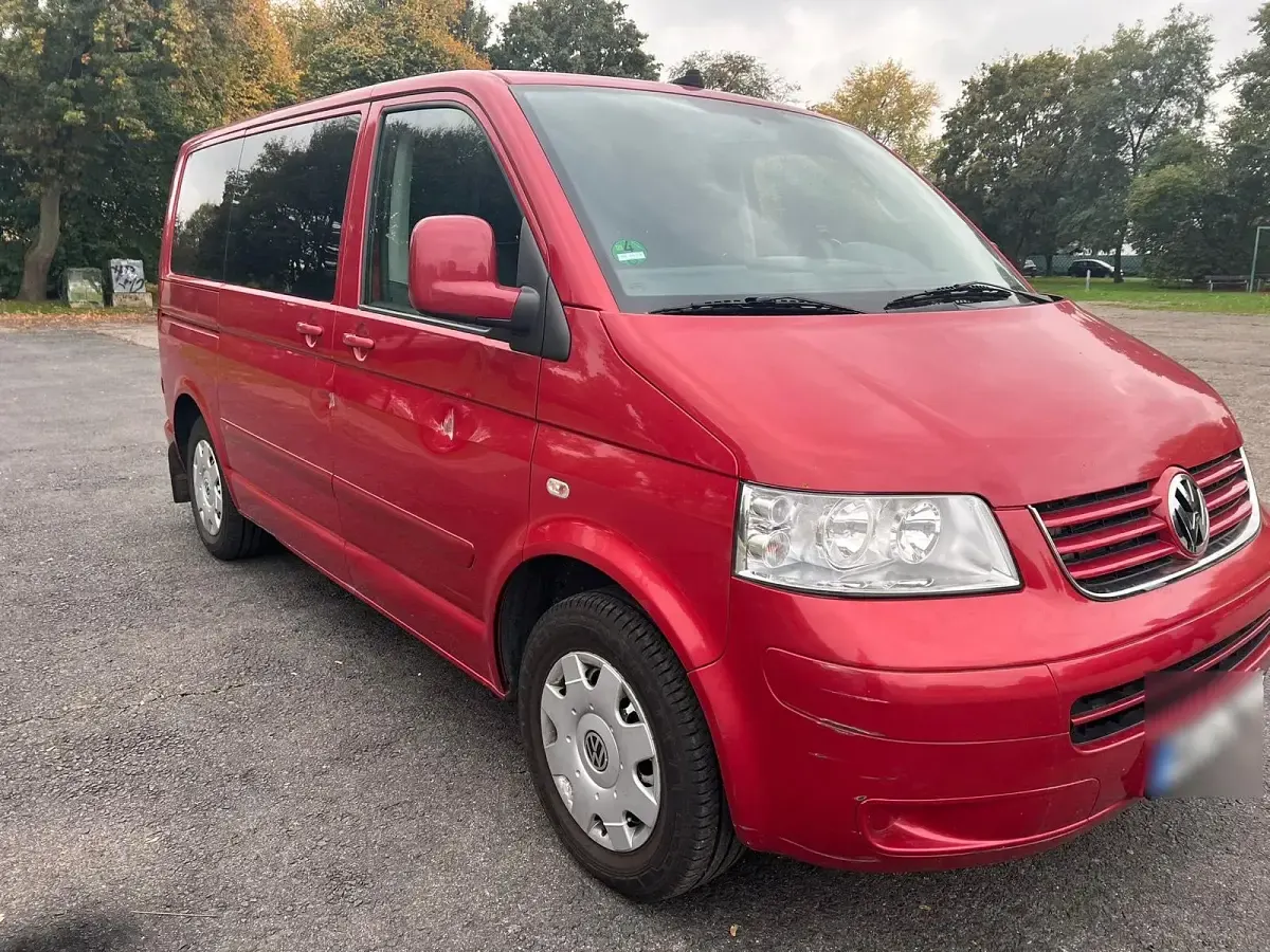Usata VW T5 174 CV (127 kW) 2009 Rosso Furgone