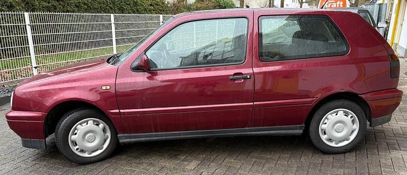 Gebraucht VW Golf III 75 PS (55 kW) 1995 Rot Kleinwagen