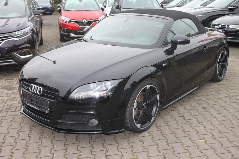 Schwarz Gebraucht 2013 Audi TT Roadster S-Line Cabrio | 14.900 € (Guter Preis) - Bild 1/4