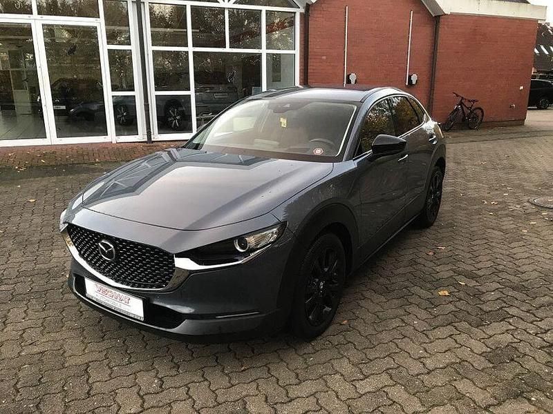 Polymetal grey Gebraucht 2022 Mazda CX-30 Homura-Line SUV | 23.990 € (Fairer Preis) - Bild 1/4