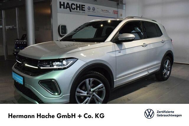 Polsterfarbe: grau Gebraucht 2024 VW T-Cross R-line SUV | 27.990 € (Fairer Preis) - Bild 1/2