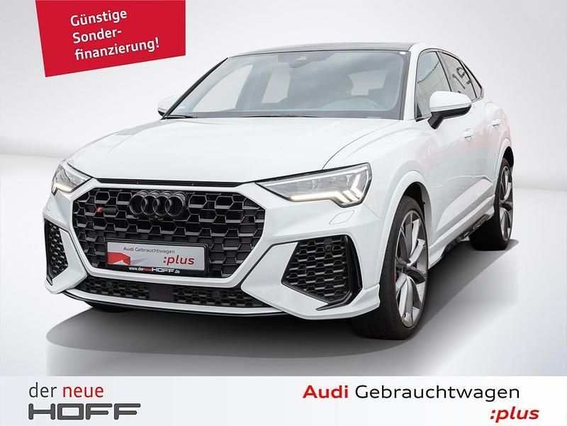 Gletscherweiß metallic Gebraucht 2023 Audi RS Q3 Sportback Ambiente SUV | 48.275 € (Superpreis) - Bild 1/4