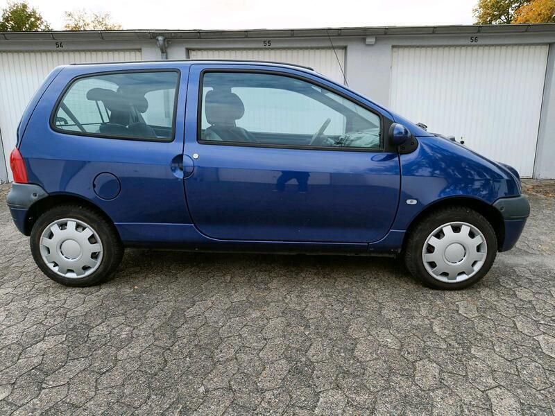 Blau Gebraucht 2002 Renault Twingo Kleinwagen | 1.898 € - Bild 1/4