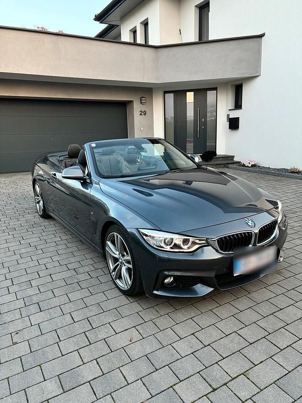Grau Gebraucht 2014 BMW 420 M Sport Cabrio | 23.999 € (Teuer) - Bild 1/4