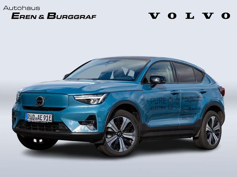 Blau Gebraucht 2023 Volvo C40 Ultimate SUV | 38.490 € (Superpreis) - Bild 1/4