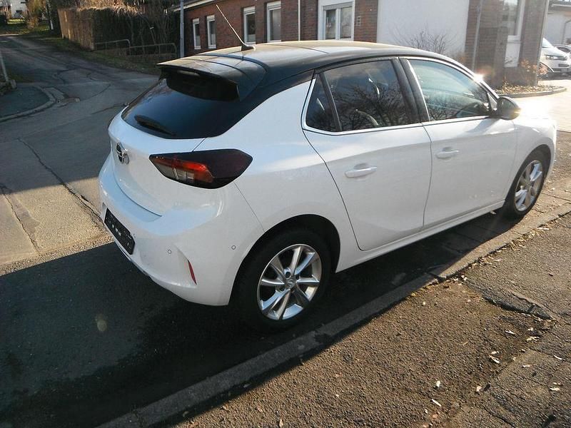 Gebraucht Opel Corsa Elegance 75 PS (55 kW) 2021 Schneeweiss/olympic/summit whi Kleinwagen