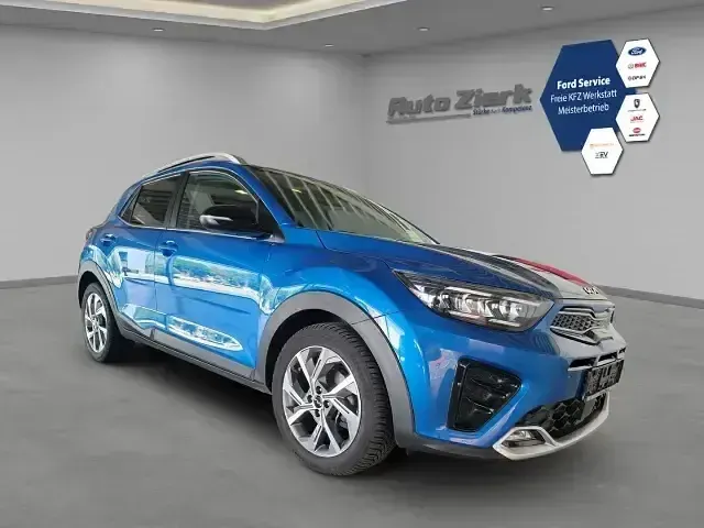 Gebraucht Kia Stonic GT-Line 120 PS (88 kW) 2023 Spb) bathysblau met. (blau SUV