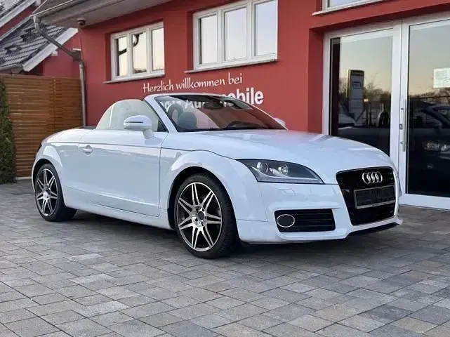 Gebraucht Audi TT Roadster Sport 160 PS (117 kW) 2012 Weiß Cabrio