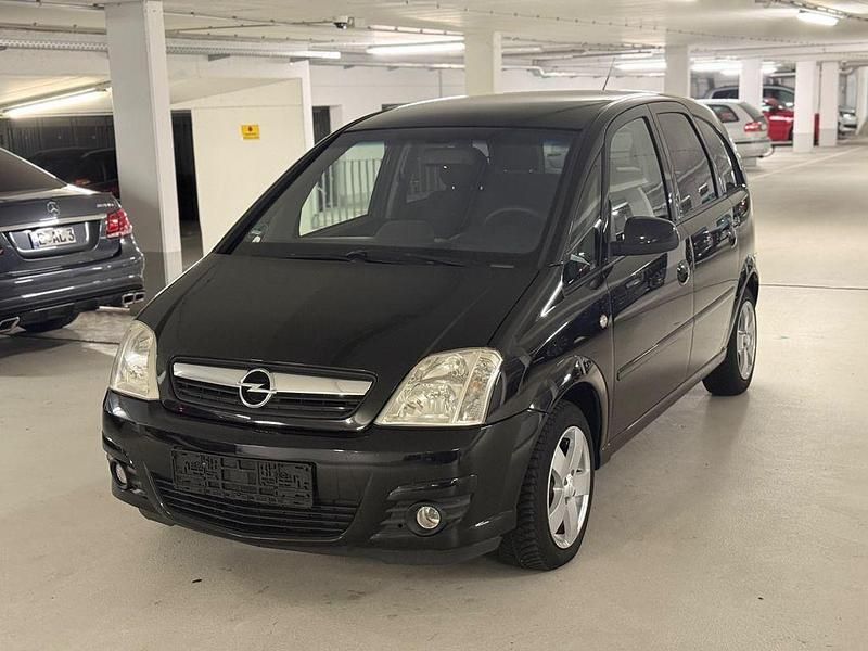 Schwarz Gebraucht 2008 Opel Meriva Edition Van / Kleinbus | 2.800 € (Guter Preis) - Bild 1/4