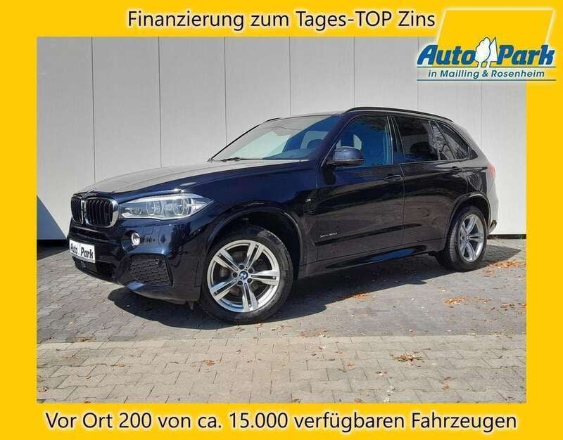 Carbonschwarz metallic Gebraucht 2015 BMW X5 Performance SUV | 25.899 € (Fairer Preis) - Bild 1/3