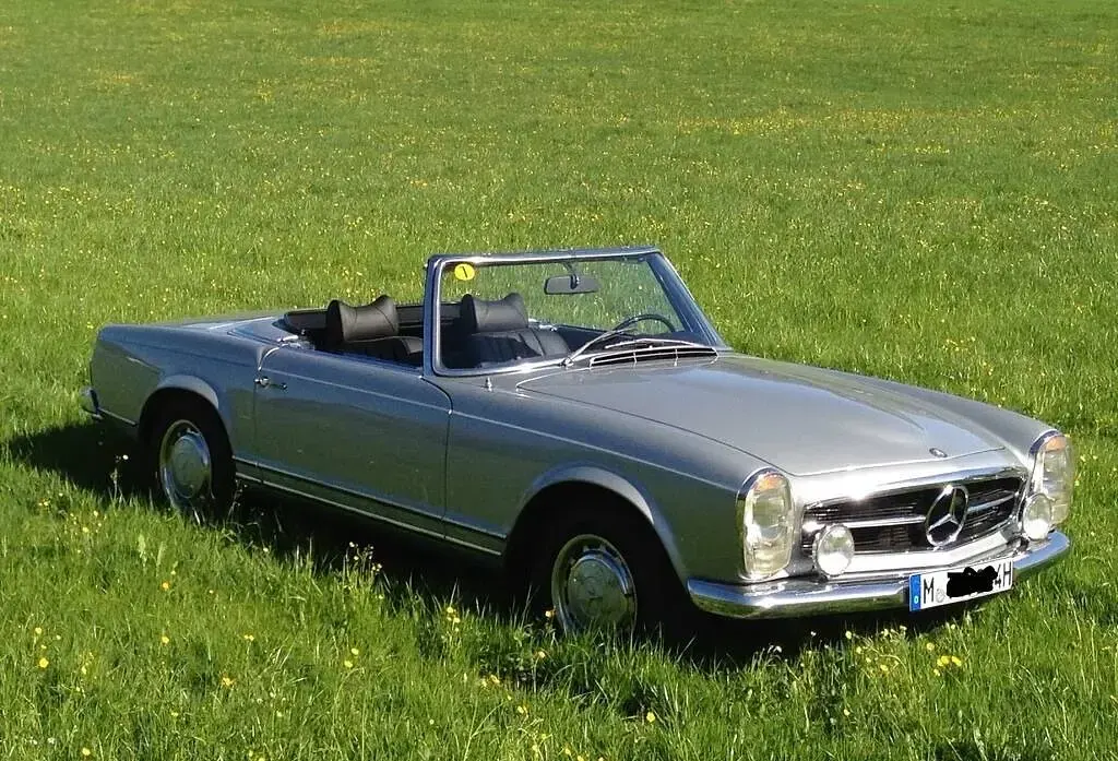 Gebraucht Mercedes SL280 170 PS (125 kW) 1971 Silber Cabrio