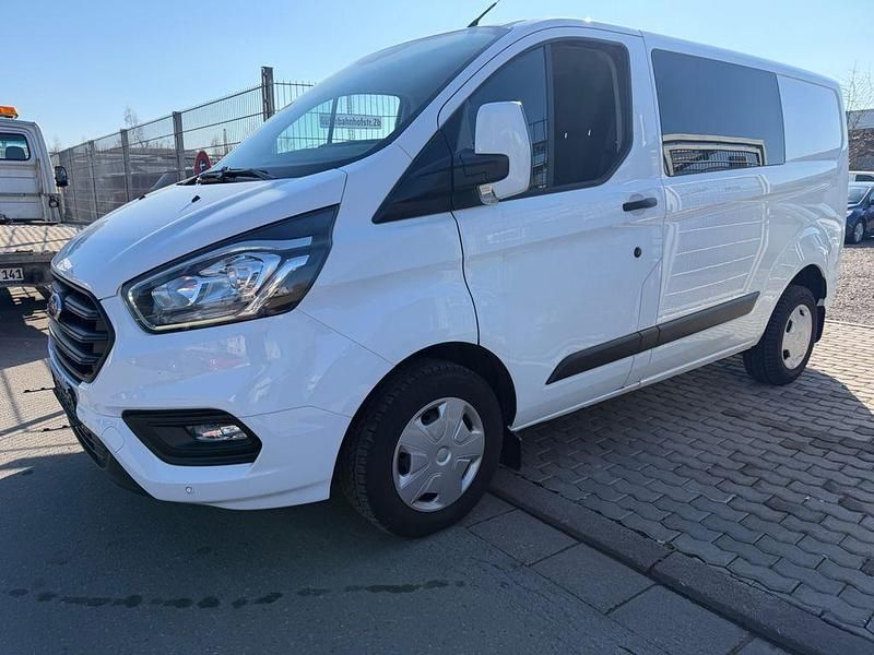 Gebraucht Ford Transit Custom Trend 131 PS (96 kW) 2018 Weiß Van / Kleinbus