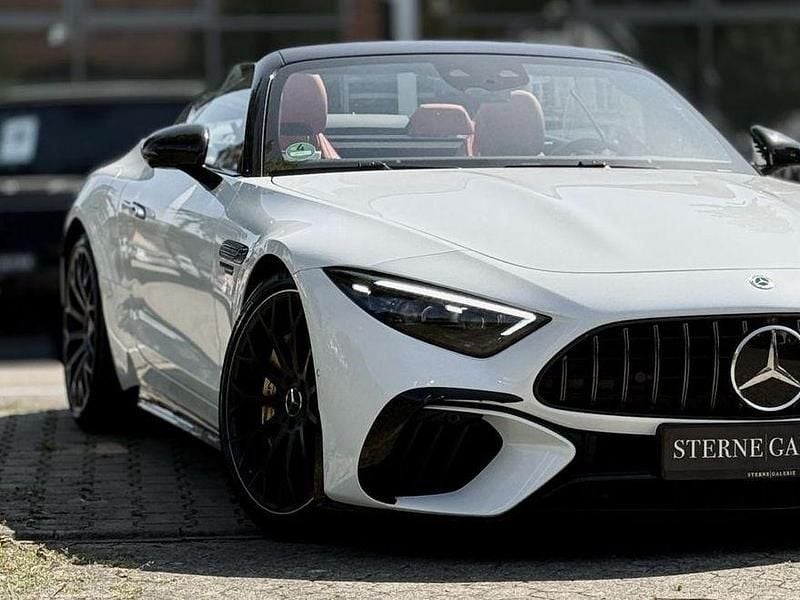 Weiß Gebraucht 2022 Mercedes SL63 AMG AMG Cabrio | 129.900 € (Fairer Preis) - Bild 1/4