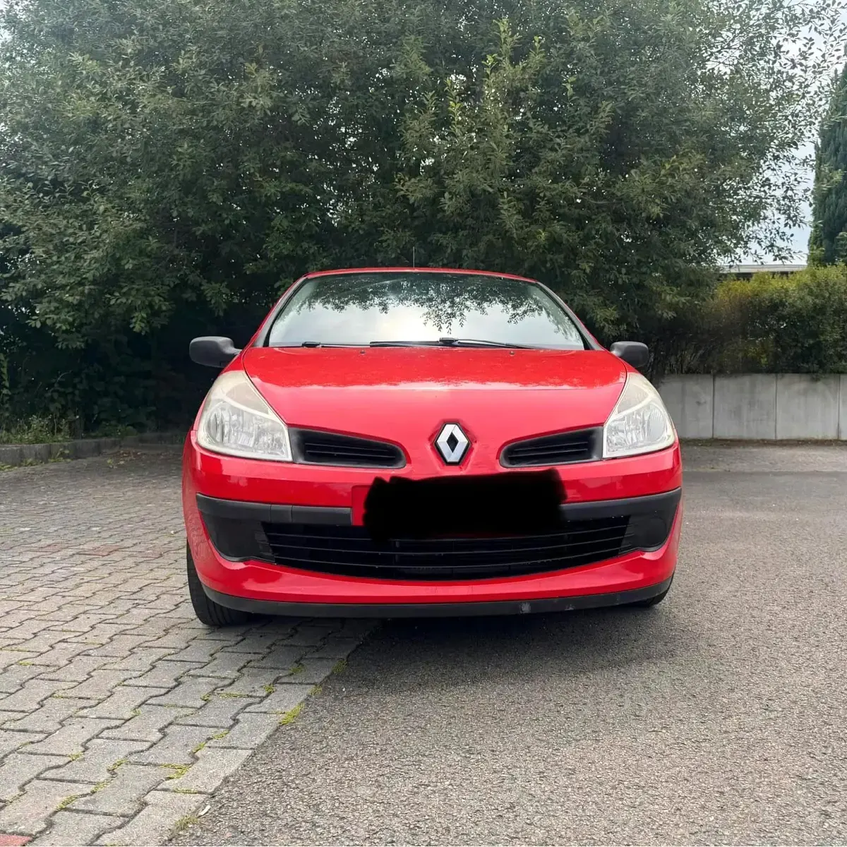 Gebraucht Renault Clio III 65 PS (47 kW) 2006 Rot Kleinwagen