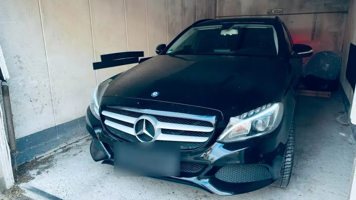 Gebraucht Mercedes C200 136 PS (100 kW) 2015 Schwarz Kombi