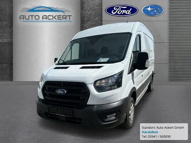 Frostweiß Gebraucht 2022 Ford Transit Trend Van / Kleinbus | 28.990 € - Bild 1/4