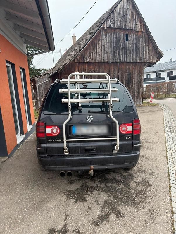 Gebraucht VW Sharan 116 PS (85 kW) 2006 Schwarz Van / Kleinbus