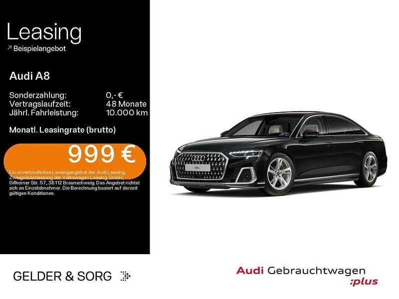 Gebraucht Audi A8L Ambiente 462 PS (339 kW) 2025 Mythosschwarz metallic Limousine