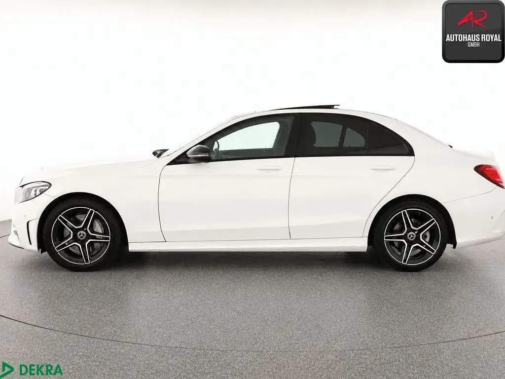 Gebraucht Mercedes C400 AMG 333 PS (244 kW) 2019 Weiß Limousine