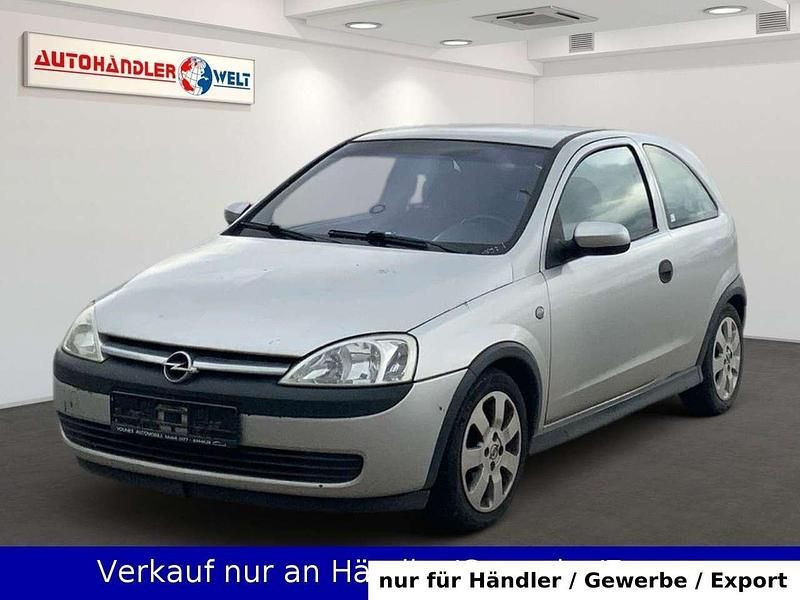 Silber Gebraucht 2003 Opel Corsa Cosmo Limousine | 399 € (Superpreis) - Bild 1/3