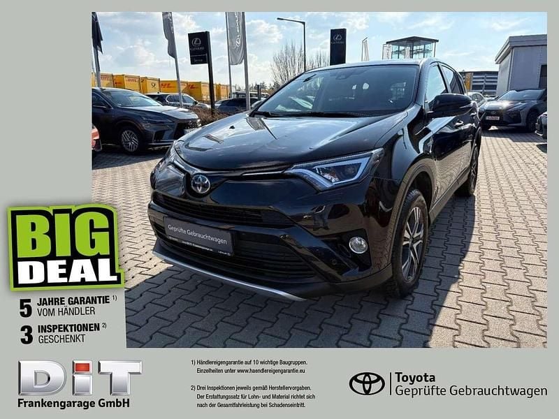 Gebraucht Toyota RAV4 Hybrid Team 197 PS (144 kW) 2018 Mysticschwarz mica metallic SUV