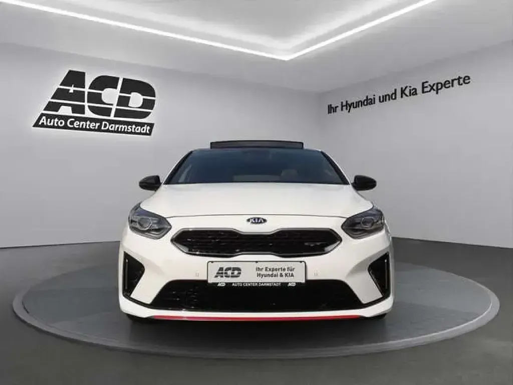 Gebraucht Kia ProCeed 204 PS (150 kW) 2020 Deluxe weiß metallic (metallic) Kombi