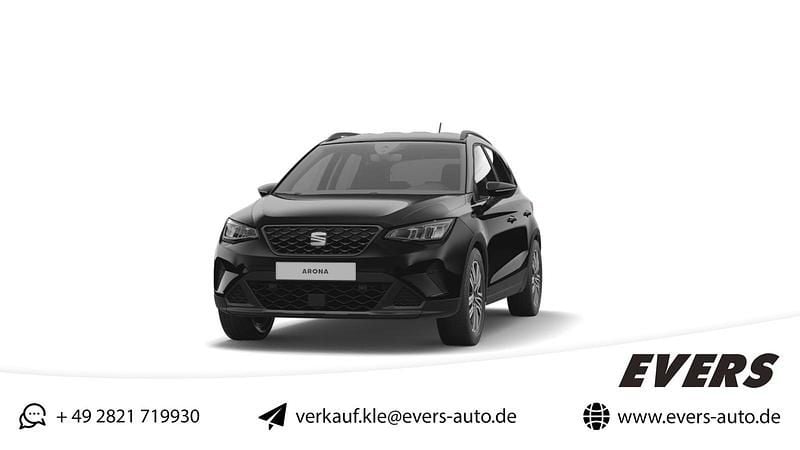 Midnight schwarz metallic Neu 2025 Seat Arona SUV | 24.350 € (Guter Preis) - Bild 1/4