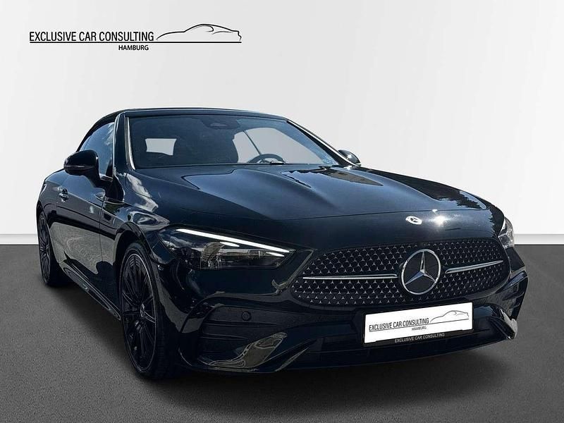 Schwarz Gebraucht 2024 Mercedes CLE200 AMG Line Premium Plus Cabrio | 67.990 € - Bild 1/4
