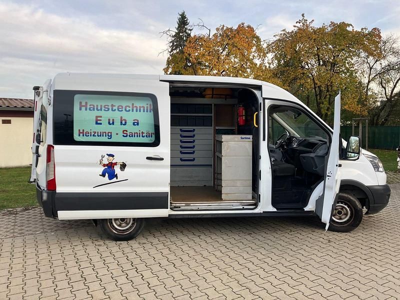 Gebraucht Ford Transit 125 PS (91 kW) 2014 Weiß Van / Kleinbus
