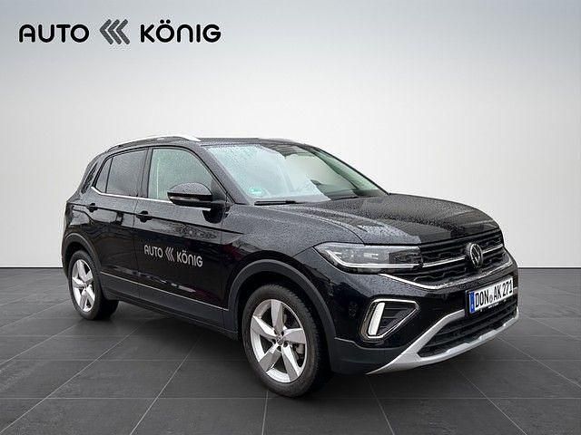 Schwarz Gebraucht 2024 VW T-Cross Style SUV | 23.490 € (Fairer Preis) - Bild 1/4