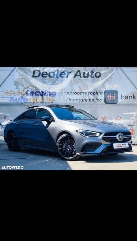 Grau Gebraucht 2019 Mercedes CLA35 AMG AMG Limousine | 38.490 € (Teuer) - Bild 1/4