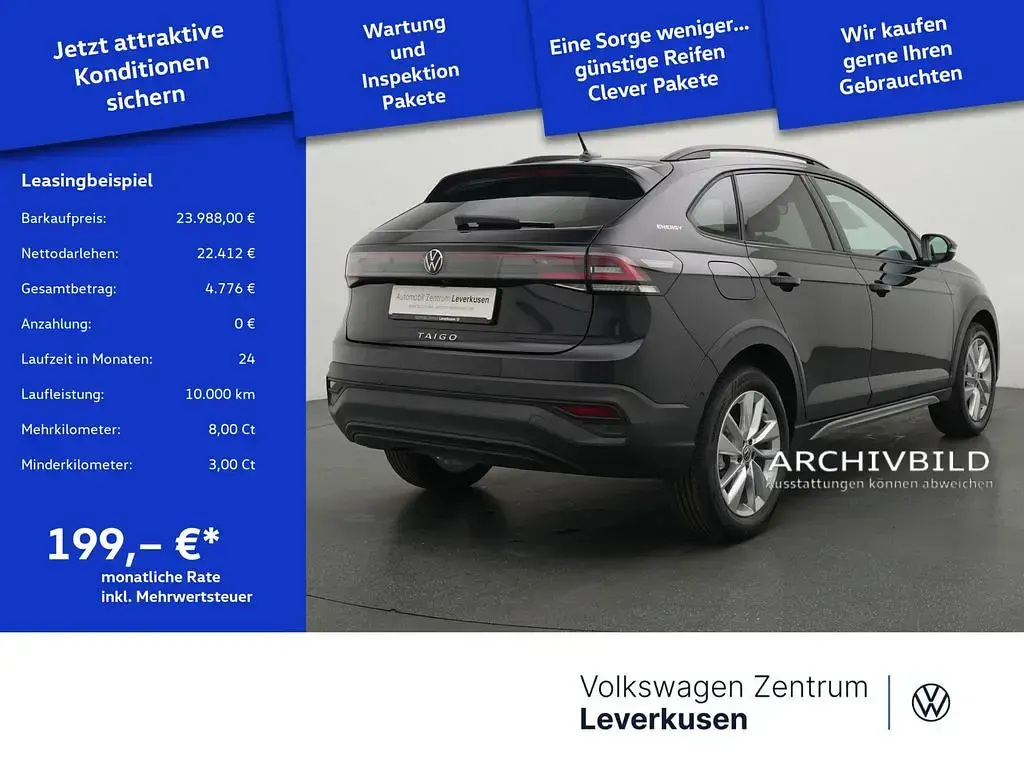 Usata VW Taigo Goal 116 CV (85 kW) 2025 Nero SUV