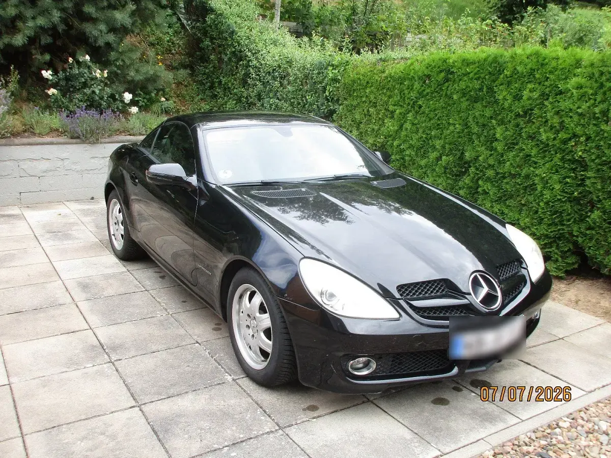 Gebraucht Mercedes SLK200 184 PS (135 kW) 2008 Schwarz Cabrio