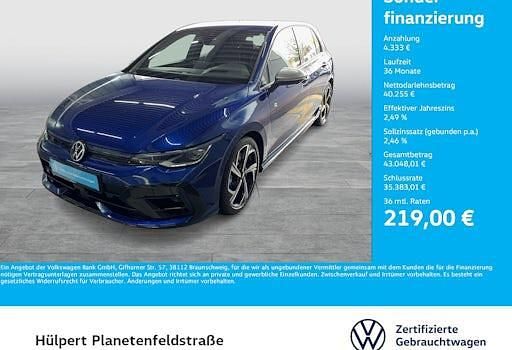 Gebraucht VW Golf VIII R 333 PS (244 kW) 2025 Blau Limousine