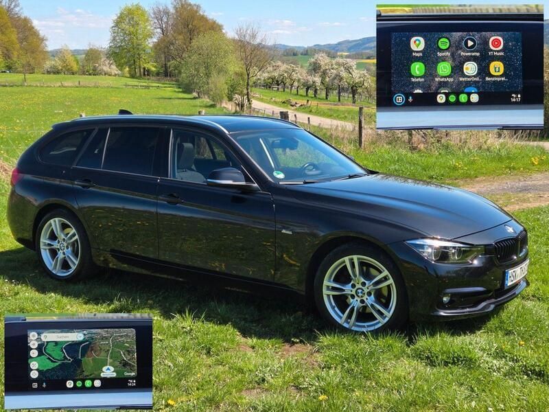 Schwarz Gebraucht 2018 BMW 320 M Sport Kombi | 15.999 € (Superpreis) - Bild 1/4