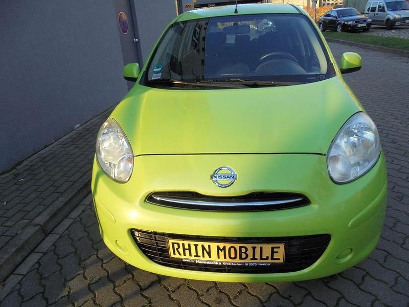Gebraucht Nissan Micra Acenta 80 PS (58 kW) 2011 Grün Limousine