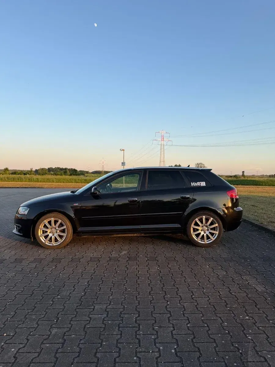 Gebraucht Audi A3 Sportback S-Line 170 PS (125 kW) 2011 Schwarz Kleinwagen