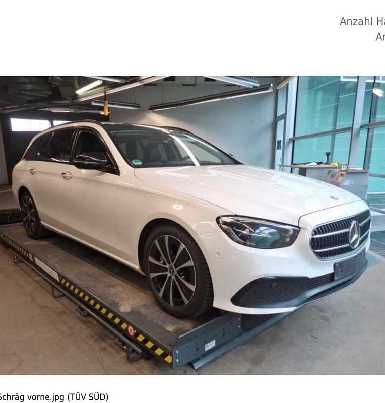 Gebraucht Mercedes E220 200 PS (147 kW) 2023 Weiß Kombi