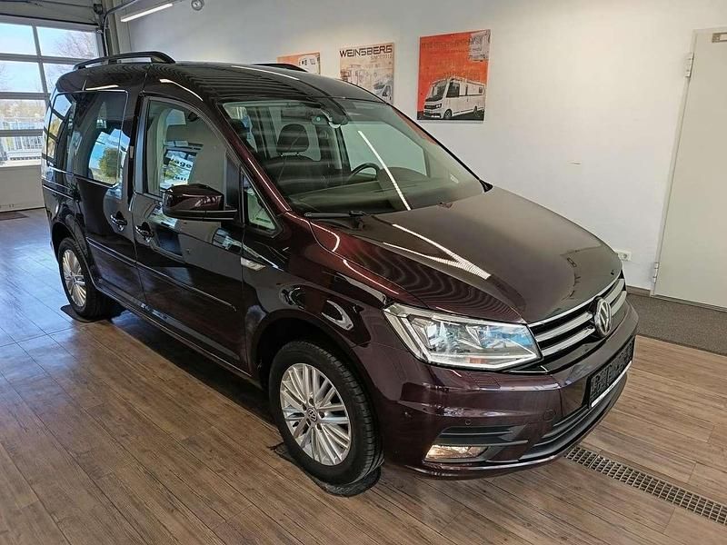 Gebraucht VW Caddy Comfortline 125 PS (91 kW) 2018 Violet Van / Kleinbus