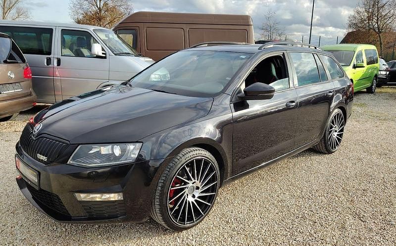 Gebraucht Skoda Octavia RS 184 PS (135 kW) 2016 Schwarz Kleinwagen
