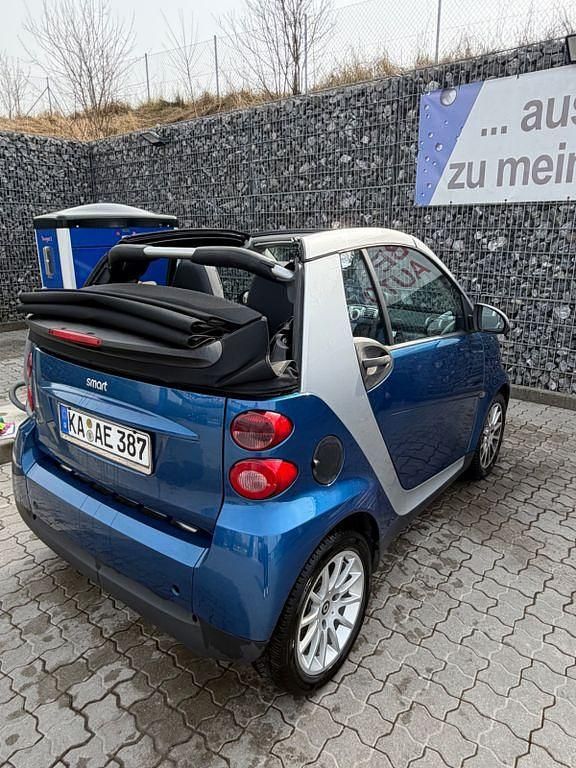 Gebraucht Smart ForTwo Cabrio Passion 72 PS (52 kW) 2009 Blau Cabrio