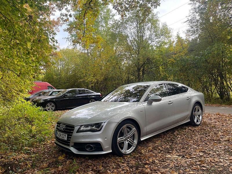 Silber Gebraucht 2014 Audi A7 Sportback Sport Kleinwagen | 15.800 € (Superpreis) - Bild 1/4