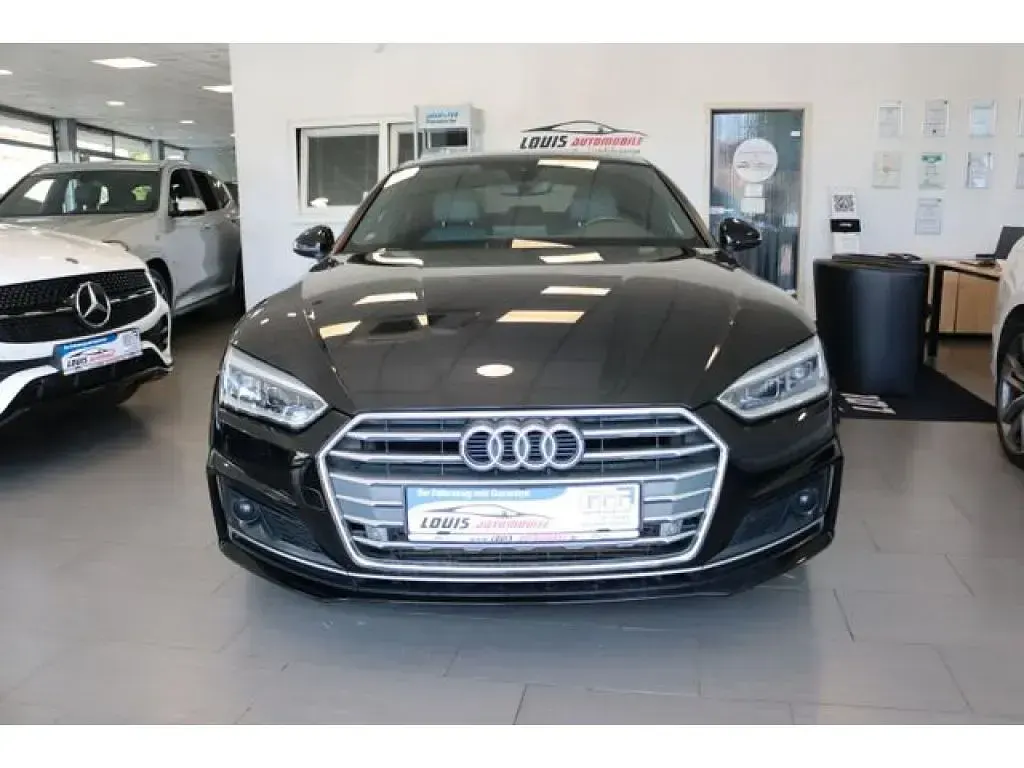 Brugt Audi A5 190 HK (139 kW) 2017 Sort Coupe
