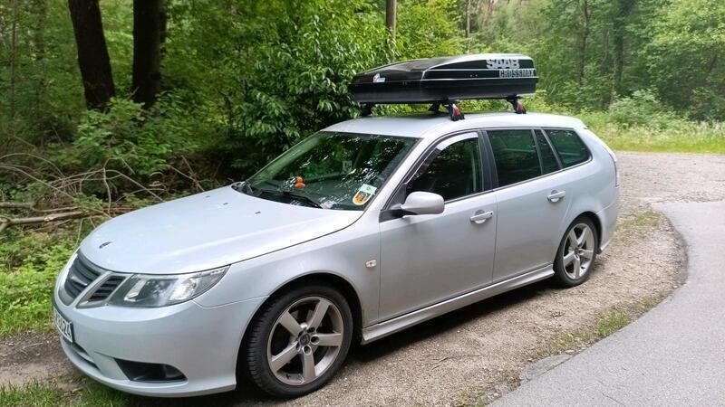 Silber Gebraucht 2008 Saab 9-3 Vector Kombi | 3.000 € - Bild 1/4