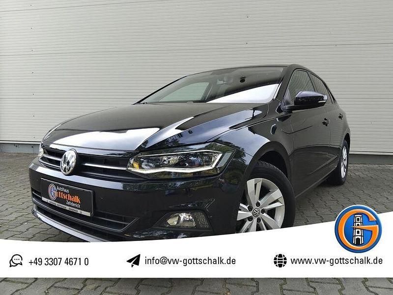 Gebraucht VW Polo Comfortline 95 PS (69 kW) 2020 Schwarz Limousine