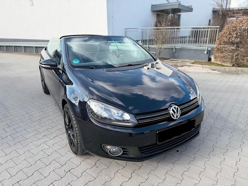 Gebraucht VW Golf Cabriolet 122 PS (89 kW) 2012 Schwarz Cabrio