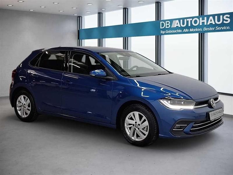 Gebraucht VW Polo Style 110 PS (80 kW) 2024 Blau Kleinwagen